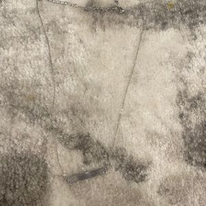 Silver plate necklace